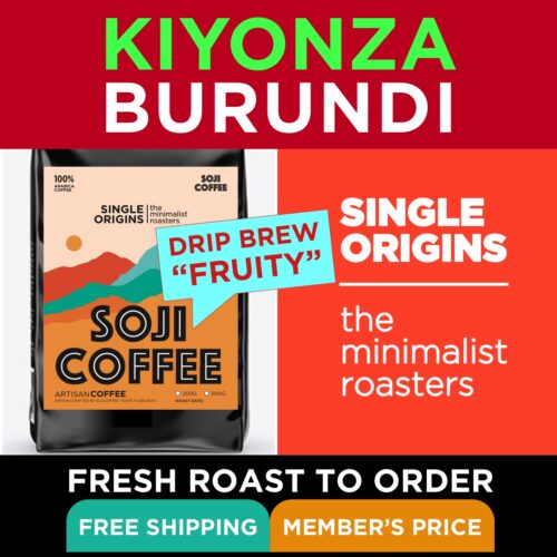 KIYONZA BURUNDI (Fruity) Light-M Roast Specialty Grade
