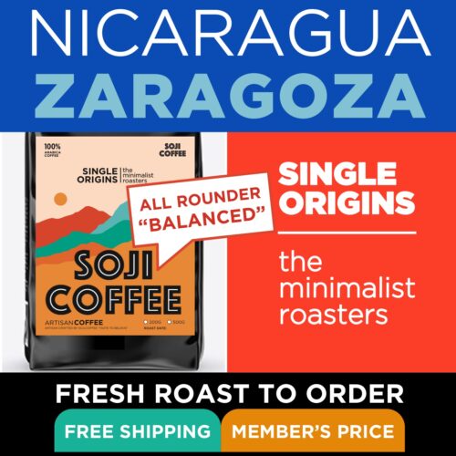 NICARAGUA ZARAGOZA (Balanced) Med Roast Specialty Grade