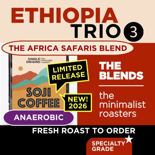 [THE AFRICA SAFARIS BLEND] ETHIOPIA TRIO(3) (LIMITED RELEASE - NEW! 2026)