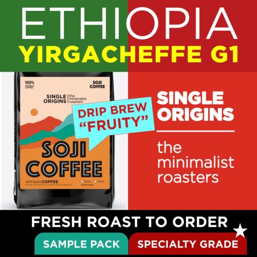 [Sample 2] ETHIOPIA YIRGACHEFFE G1 (Fruity)
